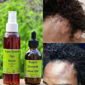 Super Growth Hair Serum & Oil set for natural hair loss restoration Haircare Daily