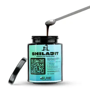 Buie Authentic Mongolian Shilajit | from Altai Mountains | Pure Shilajit Resin | Natural Source of Fulvic Humic Blend | Ayurvedic Rasayana Rejuvenation Herbal Supplement | 100 GMS (3.5 Fl oz)