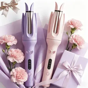 2026 Automatic Curling Iron for Curly Hair, 28mm Ceramic Barrel Negative Ion Rotating Wand, 4 Adjustable Temp Settings, Auto-Power Off Frizz-Free Women’s Home Hair Styling Tool, Mother’s Day Gift