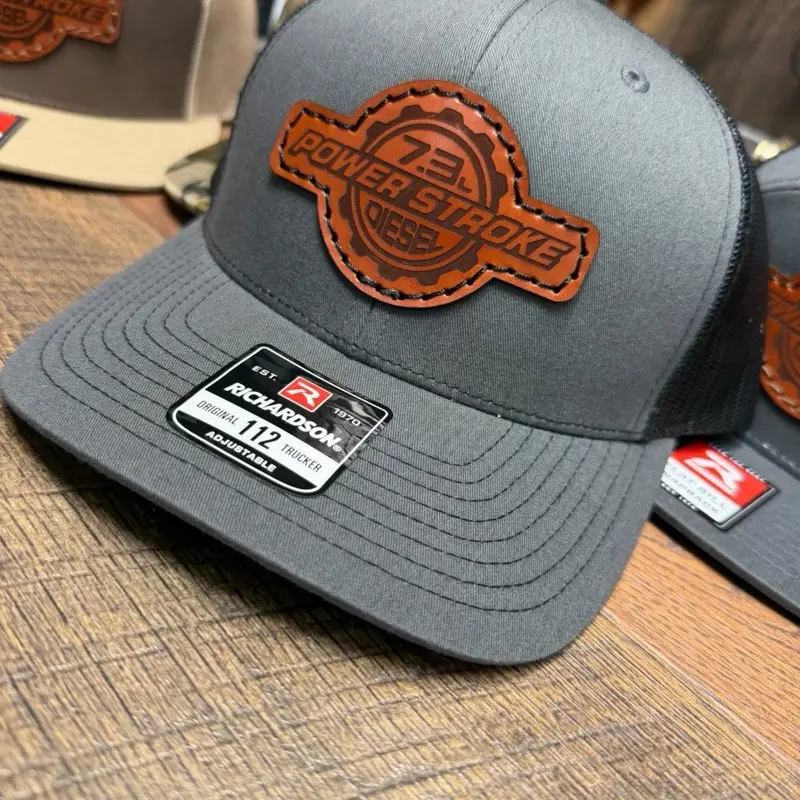 Ford Hat, Leather Patch Hat, F250, F350, f150, Bronco  display picture 1