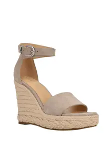 GUESS Female Hidy Suede Espadrille Wedges