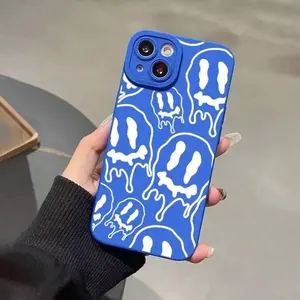 Creative Skull Pattern Silicone Phone Case, 1 Count Anti-Fall Shockproof Decorative Phone Protector Cover, Phone Accessories Compatible With  16 15 14 13 12 11 Pro Max Phone Cases And  X/XS MAX, 12 13 Mini,  SE4/16E.