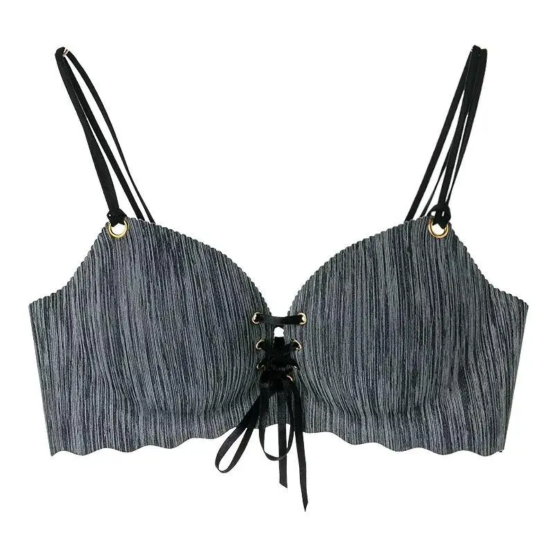 Two Cups Bras Brassiere for Women Wireless Push Up Padded Comfort Womenswear