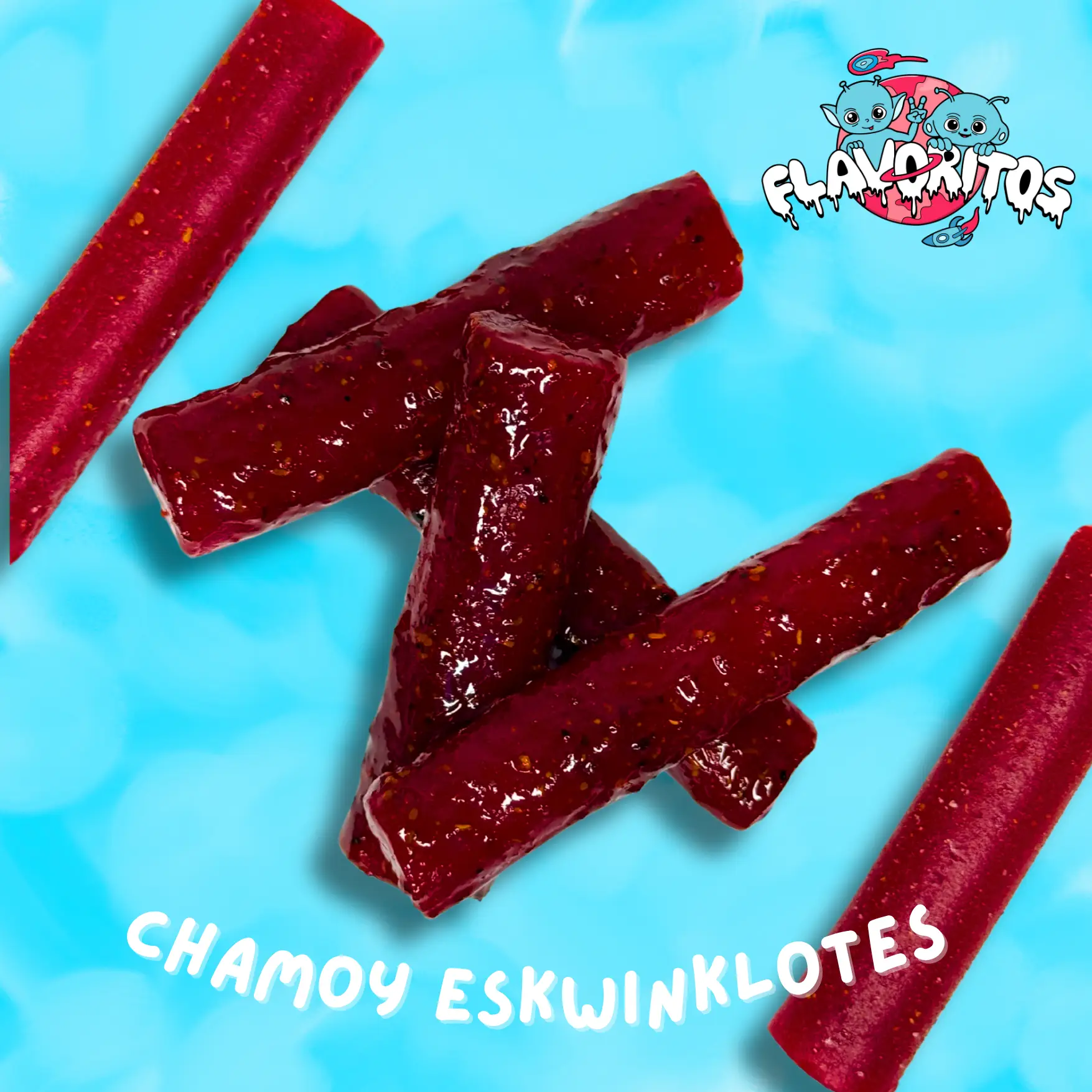 Flavoritos, Chamoy Eskwinklotes- Sweet and Chili Candy Snack Chewy Spicy Bonbon
