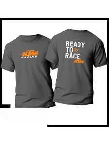 2026 New KTM Motorcycle Racing Unisex Casual Sports  T-Shirt, Outdoor Off-Road Riding, Quick-Drying Short Sleeve