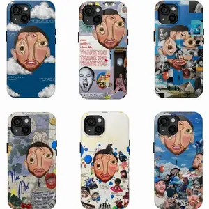 Retro Mac-Miller Phone Case Trendy Tough Phone Case Compatible for iPhone 17Promax 16 15 14 13 12 11 and for Samsung S21-S25 Perfect Gift for Music Fans Her/Him