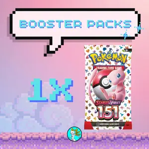 1x Scarlet & Violet - 151 Booster Packs Pokemon
