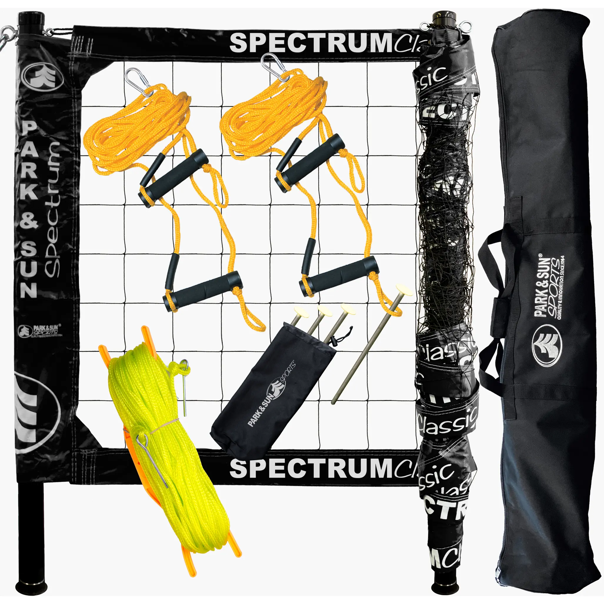 Spectrum Classic Professional Portable Outdoor Volleyball Net System (TS-CL)