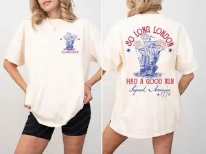 Add Tank Top So Long London 4th of July Two Sides Shirt, Fourth Of July Shirt, July 4th Shirt