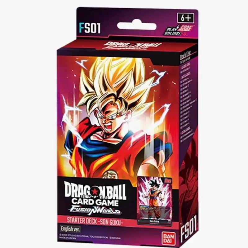 Dragonball Super Card Game Fusion World Starter Deck Son Goku FS01 - TikTok Shop Dragonball Super Card Game Fusion World Starter Deck Son Goku FS01 - TikTok Shop