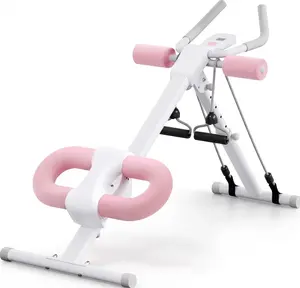 Professional Core & Waist Fitness Machine - Adjustable Home Workout Platform - Foldable Design