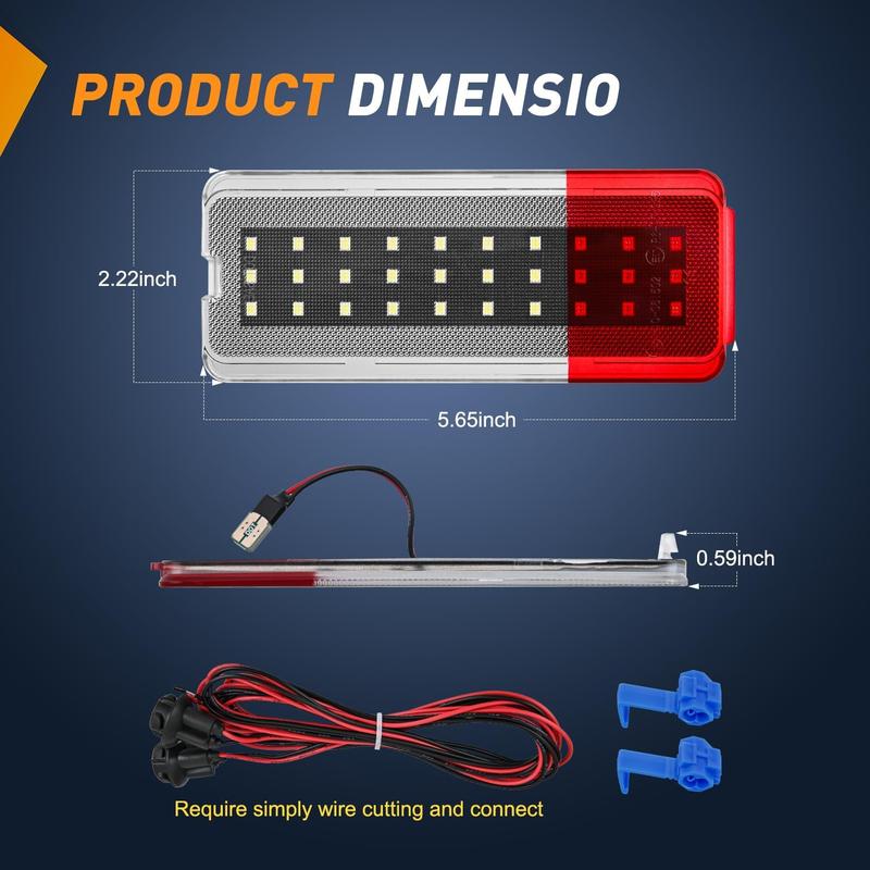 Nilight 2PCS LED Interior Door Panel Lights for Ford F250 F350 F450 F550 Super Duty 1999-2007 and 2000-2005 - Compatible with White and Red Car Accessories Vehicle Automotive dealsforyoudays Nilight 2PCS LED Interior Door Panel Lights for Ford F250 F350 F450 F550 Super Duty 1999-2007 and 2000-2005 - Compatible with White and Red Car Accessories Vehicle Automotive dealsforyoudays