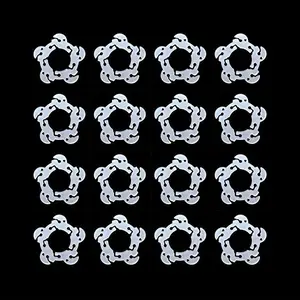 50/100pcs, Balloon Clips Balloon Arch Holder Buckle, Balloon Connector Clips Holder Balloon Arch Column Holder Garland Birthday Wedding Shower Supplies