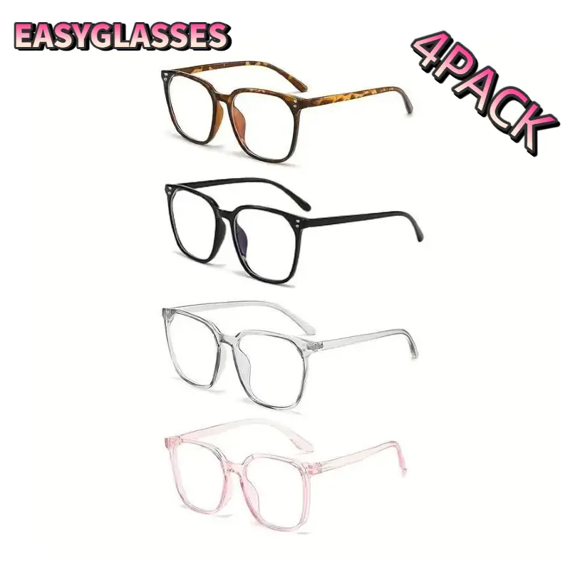 Women\'s Sunglasses 4-Pack Polarized Plastic Frame Fashion Eyewear Amazon.com: Pluxmooc 4 Pack Polarized Sunglasses for Men and  main image 4