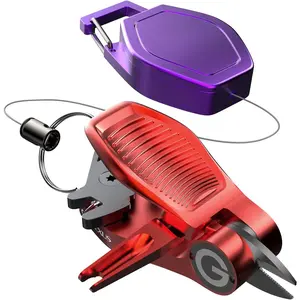 Sharkbite Fishing Line  with Retractors and Fishing Knot Tying Tool and Hook Eye Cleaner,Fly Fishing Nippers