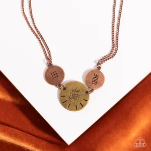 Shine Your Light - Copper & Brass Necklace Set