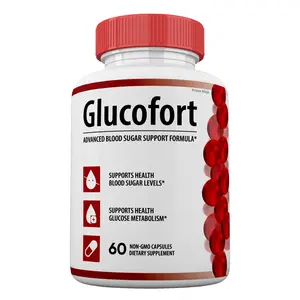 Glucofort Blood Sugar Support Capsules, Glucofort Advanced Formula (1 Pack )