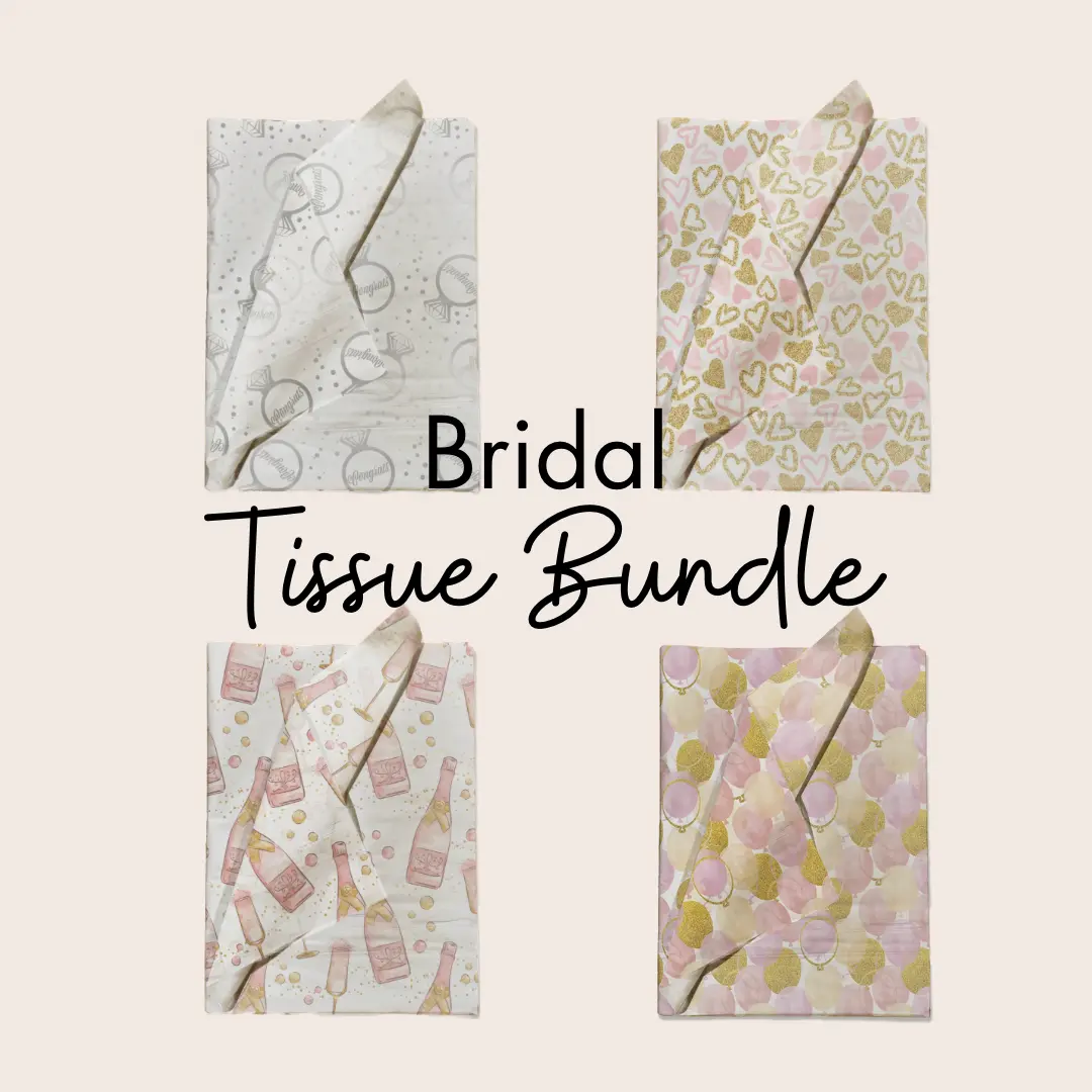 Bridal Variety Pack 20x30 Tissue Paper – Gift Wrapping & Boutique Packaging