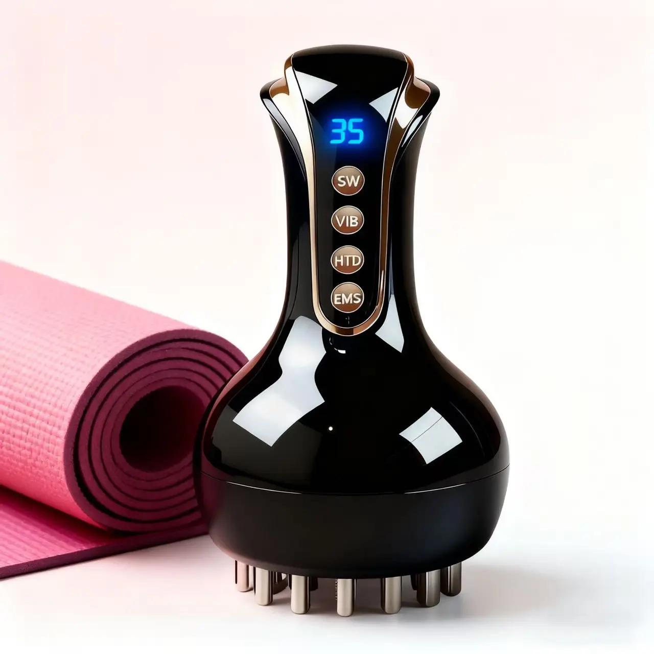 【teacher appreciation gifts】Handheld Body Massager with Heat, Light & Vibration for Relaxing At-Home Spa Use,best friend birthday gift，lymphatic drainage products,the spot neck and shoulder massager Body Care asmr head massager lymphatic drainage products