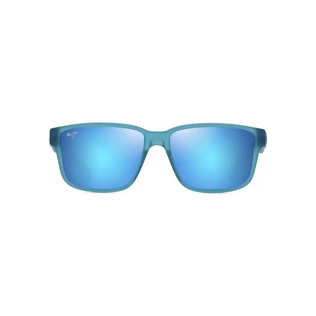 Maui Jim Honi Sunglasses HS758-22B Sandstone with Blue Frame  display picture 1