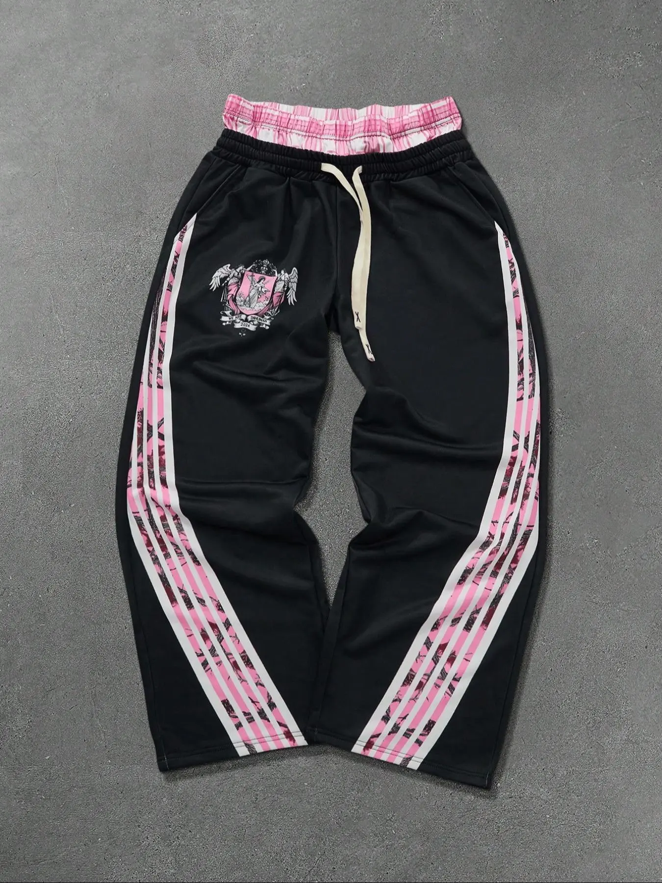 Men's Solid Color Pocket Tracksuit Pants, Casual Comfy Breathable Trousers for Daily Wear, Men's Bottoms for Spring & Fall