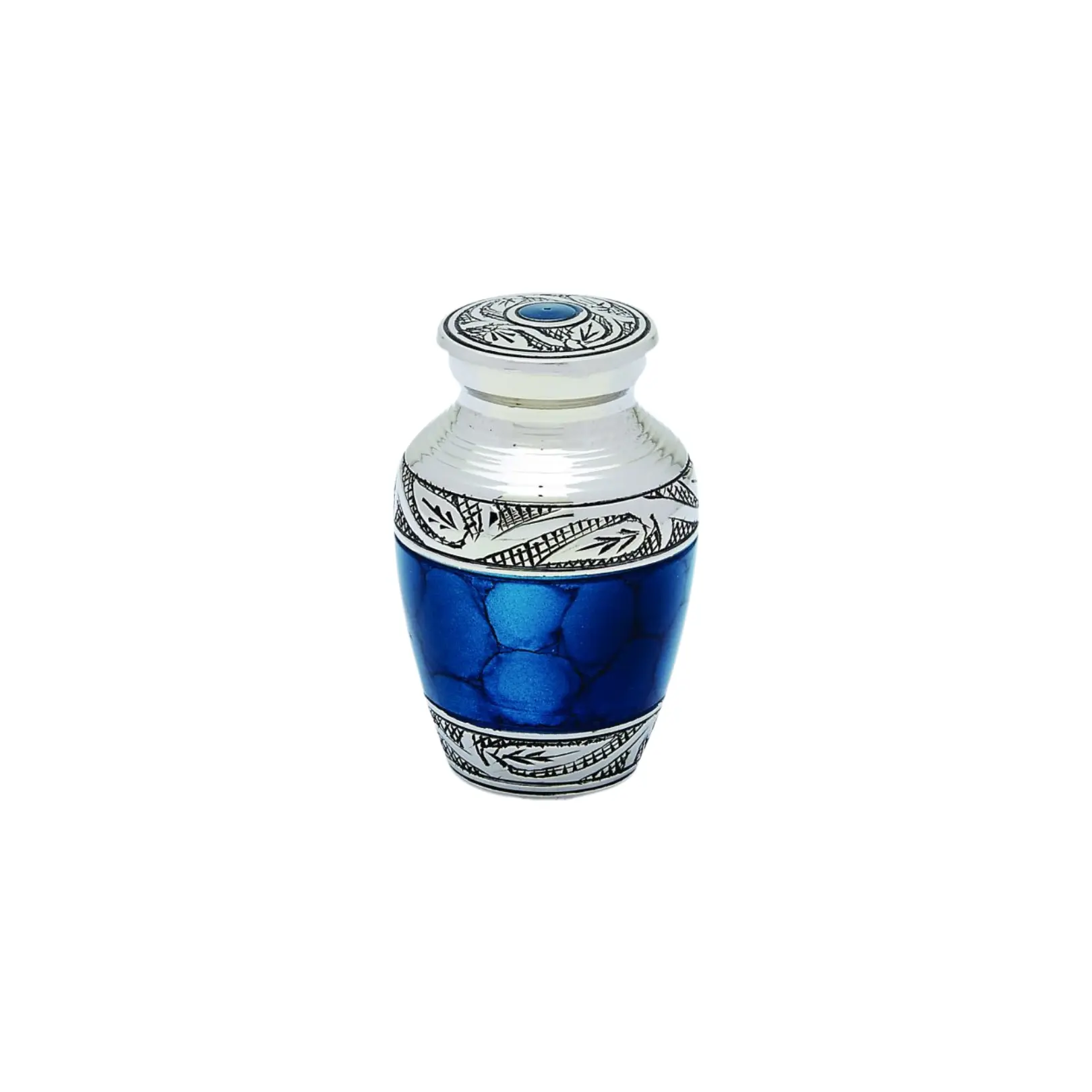 Grecian Blue Token Urn