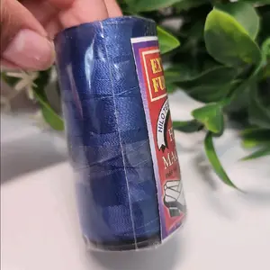 Dark Blue  Hilo Tex Zapatero #3 Extra Fuerte Hilo Macrame for Crafting and Beads Projects Durable Strong Thread