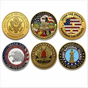 U.S. 250th Independence Commemorative Coin, Army Veteran Challenge Coins, Gift for America Lovers, Veterans, Military Families