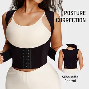 SHECURVE Adjustable Posture Corrector Shaping Vest for Women Tummy Control Back Support Straightener Upper Back Relief Daily Wear Comfort #SummerVibes SHECURVE Adjustable Posture Corrector Shaping Vest for Women Tummy Control Back Support Straightener Upper Back Relief Daily Wear Comfort #SummerVibes