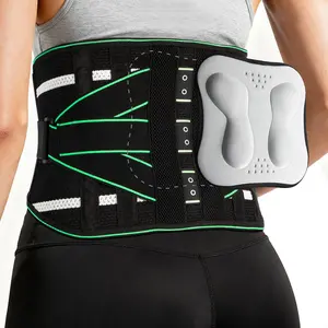 Back Brace for Lower Back, Lumbar Support with Removable 3D Pad, Support Belt for Men Women, Breathable Back Support Brace with Adjustable Strap, Ergonomic Back Saver