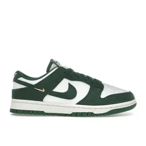 Nike Women's Dunk Low Gorge Green Gold Mini Swoosh, from StockX