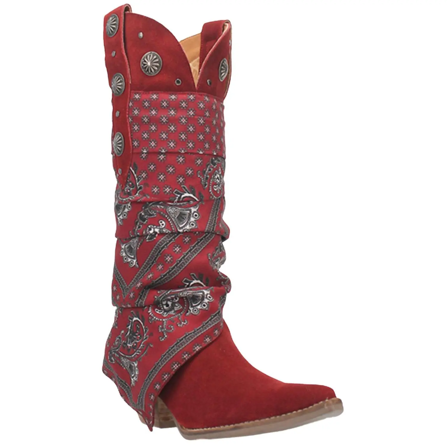 Dingo Women's Rhapsody Western Boot Round Toe - Di194-Red