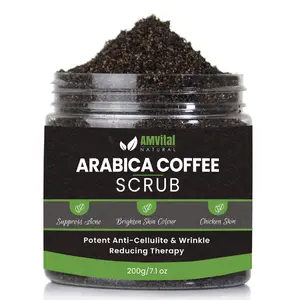AMVital Arabica Coffee Scrub Body Care Cleansing Caffeine Skin Repair Caffeine Skin Repair Skin Care Cleanser Cosmetic Moisturize Moisturizer Moisture Hydrating Moisturizing