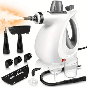 Powerful Handheld Steam Cleaner with 12 Accessories - Home Multi-Surface Steamer