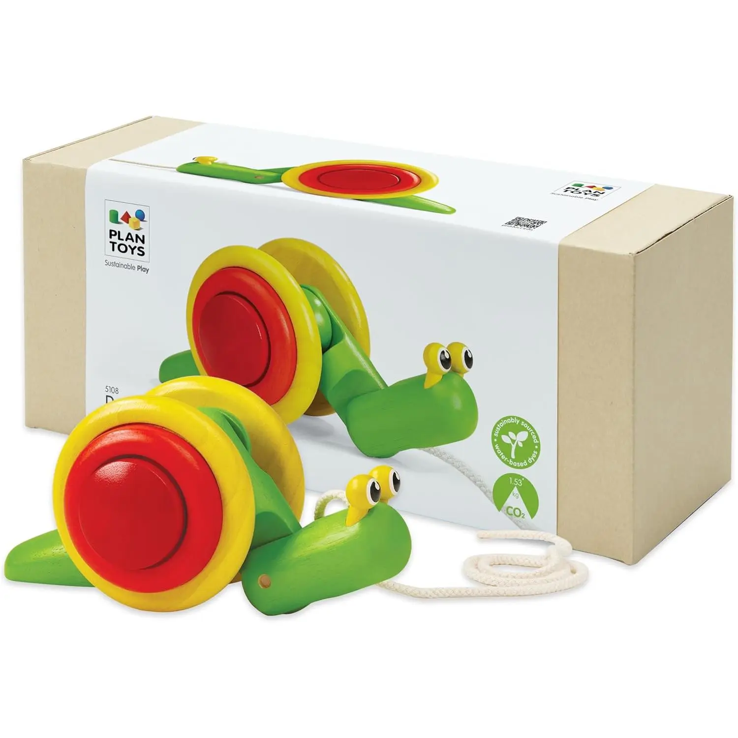 Pull Along Snail