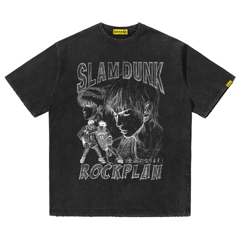ROCKPLAN | American Streetwear Graphic Tee | Heavyweight Cotton Unisex Shirt (Short/Long Sleeve) | Urban Fashion TikTok Viral