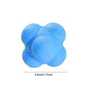 1pc Hexagonal Reaction Ball - Improve Agility  Reaction Speed - For Tennis, Sports Training - Suitable for Athletes - Perfect Gift for Sports Enthusiasts