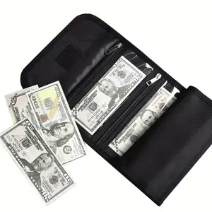 Personalized Long Wallet with Multiple Pockets, 6 Zippered Compartments, Bill Holder, Envelope Wallet, Perfect Valentine's Gift