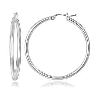 Staple Hoop Earrings