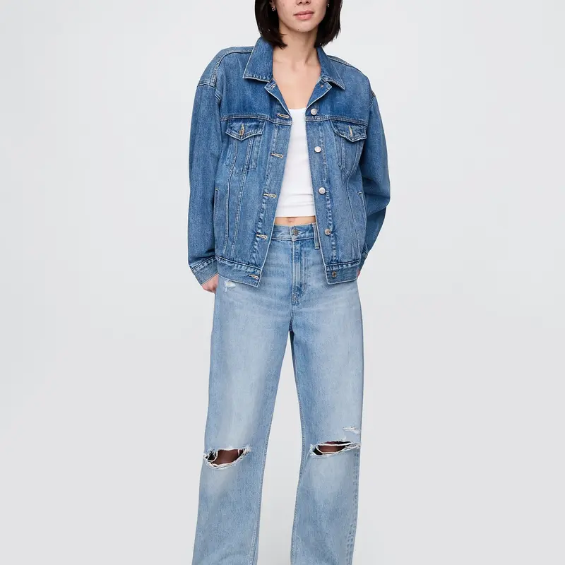 Gap Women's High Rise Barrel Jeans