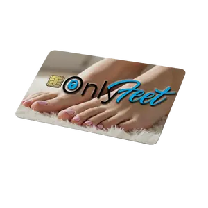 Only Feet Credit Card Skin Debit Card Covering Small Chip Adhesive Vinyl Decal Acrylic Stickers Water Resistant UV Resistant