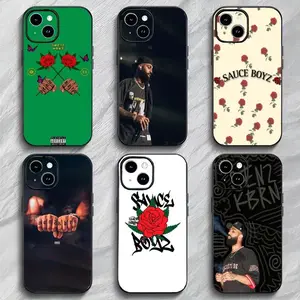 E-Eladio C-Carrion S-Sauce Boyz Phone Case Black Matte Slim Protective Cover For iPhone 11-17 Pro Max/Plus & Samsung Galaxy S23-S25