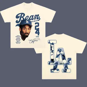 KOBE Bean Vintage Tee, KOBE 2-Sided T-Shirt, Unisex Basketball Shirt, Graphic Tees, Sweatshirt Menswear Womenswear Streetwear