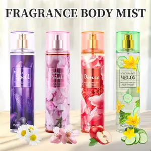8 FL OZ Hair & Body Fragrance Mist for Women - Long-Lasting Perfume, Perfect for Dating, Parties and Gift Giving Floral Mint Scent Lightweight Scent Highly Scented