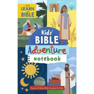 Kids' Bible Adventure Notebook: Easy-To-Follow Bible Studies for Kids