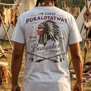 I'm Chief Pokalotatwat From The Tribe Shirt, Funny Native America Shirt, Chief Pokalotatwat Shirt, Indigenous Native Gift, Native American