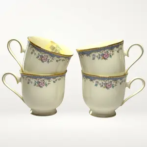 Lenox Southern Vista Footed Cups | Set of 4 | Excellent Condition | New Tags