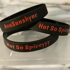 Hot So Spicey Silicone Wristband Water-Resistant Quick Dry Comfortable Unisex