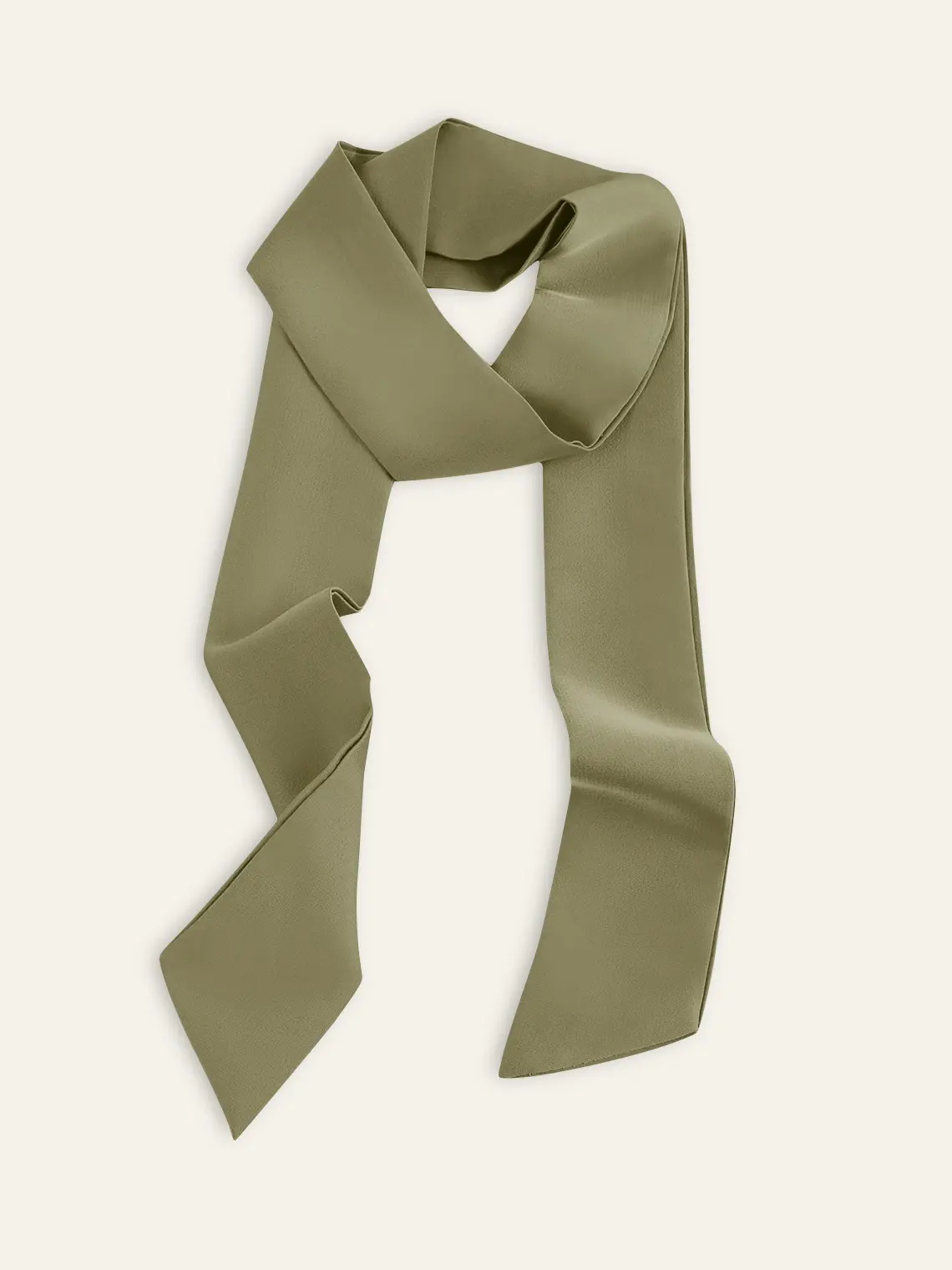 Azazie Matching Color Stretch Satin Hair Scarf Coordinated Soft Polished Bridesmaid Bride Wedding Formal Stretch Satin Hair Scarf