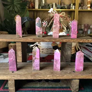 Natural Crystal Cobalt calcite Tower Collection